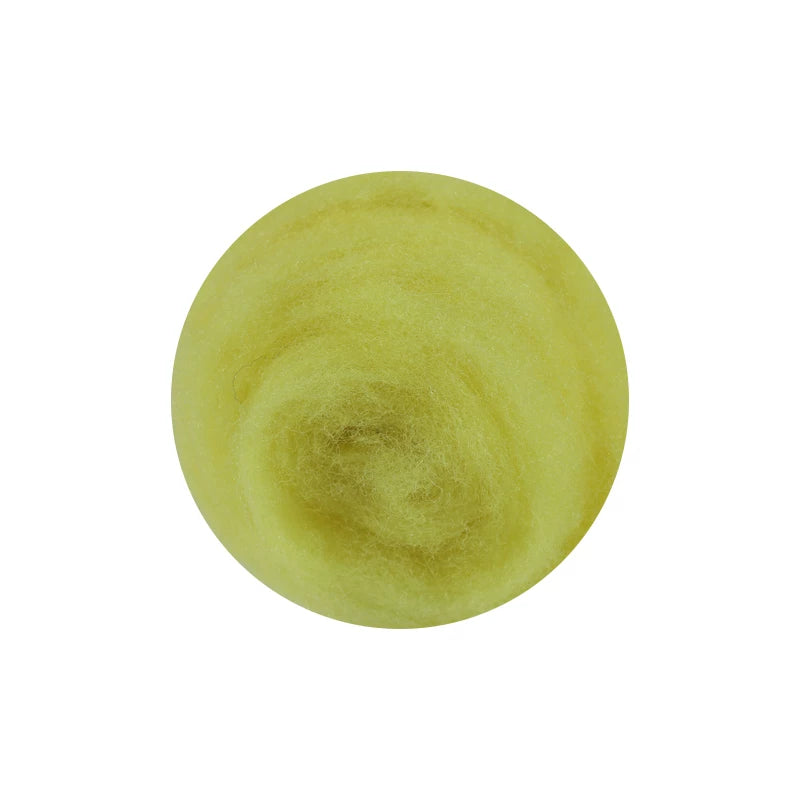 50g large package of Spanish short fiber wool strip felt, DIY handmade doll simulation wool felt material