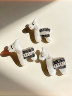 Alpaca Wool Felt Brooch