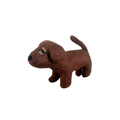 Brown Puppy Wool Felt Ornament