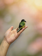 Bird Series Wool Felt Keychain