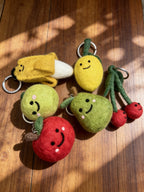 Fruit & Vegetable Series Wool Felt Keychain