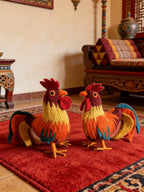 Rooster Wool Felt Ornament