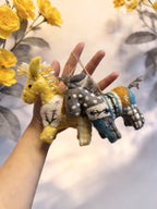 Floral Pony Wool Felt Ornament