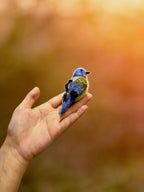 Bird Series Wool Felt Keychain