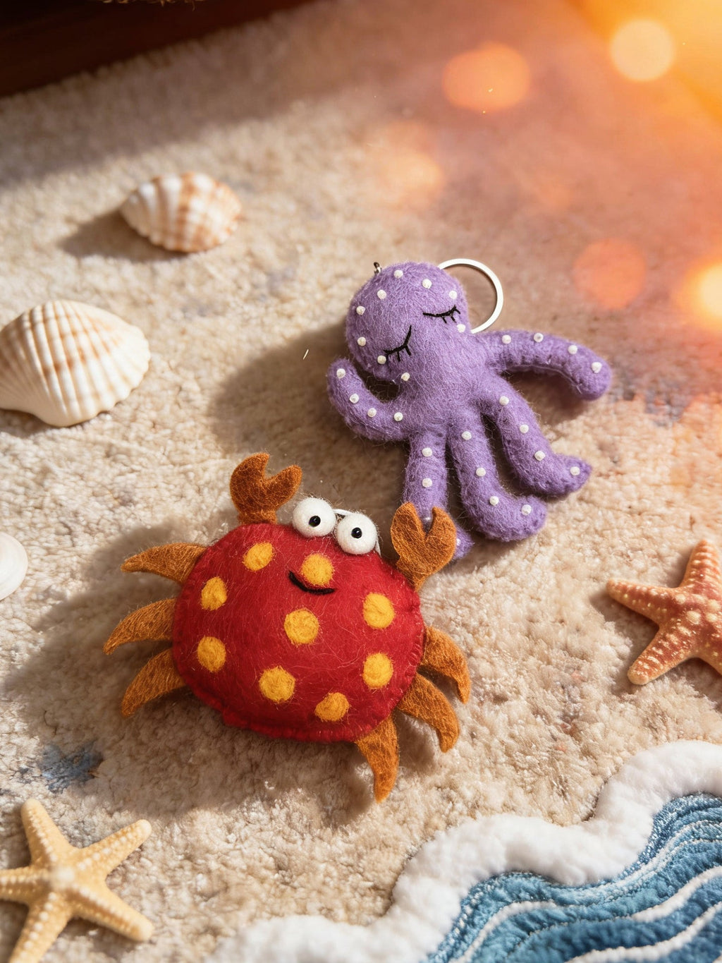 Pirate Series Wool Felt Keychain