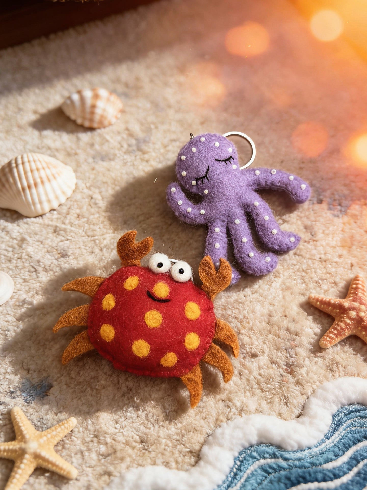 Pirate Series Wool Felt Keychain