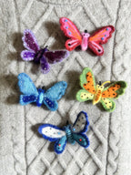 Butterfly Wool Felt Brooch
