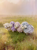 Colorful Sheep Wool Felt Keychain