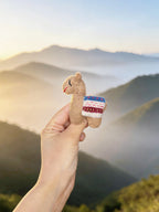 Alpaca Wool Felt Brooch