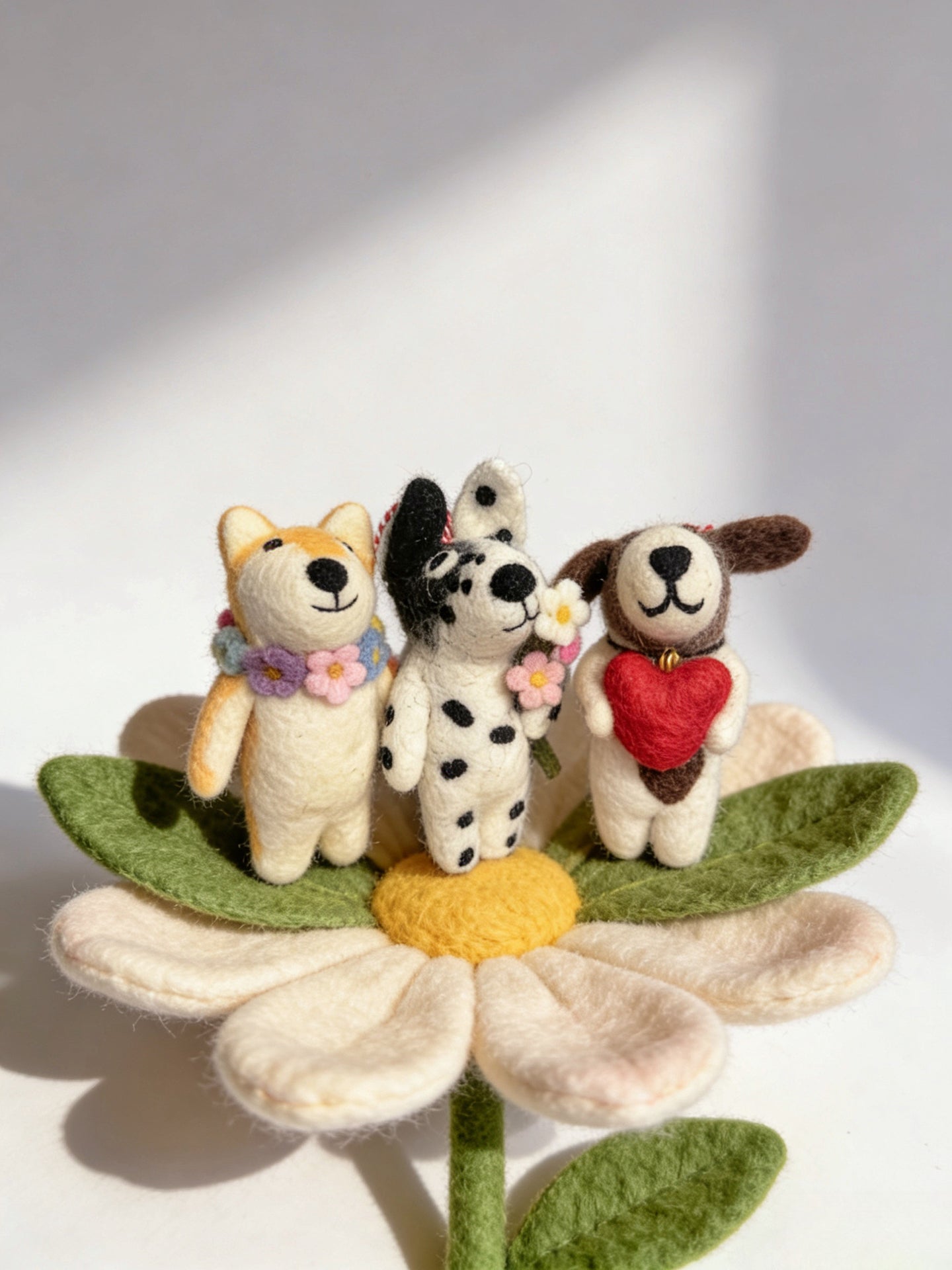 Puppy Series Wool Felt Ornament