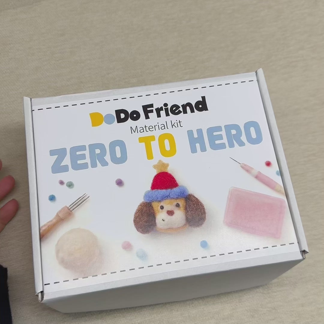 Adorable Yellow Chick Needle Felting Kit | Perfect for Beginners